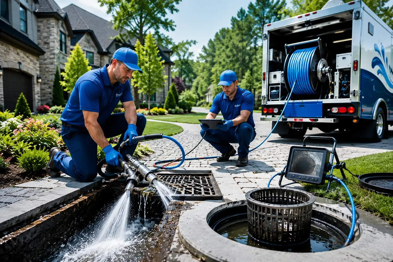 Local outdoor drain cleaning professionals in Almo, KY